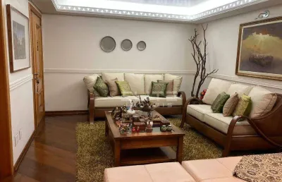 Apartamento com 3 dormitórios à venda, 230 m² por r$ 1.850.000,00 - vila assunção - santo andré/sp