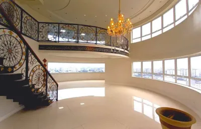 Apartamento com 6 dormitórios à venda, 434 m² por r$ 3.750.000,00 - vila assunção - santo andré/sp