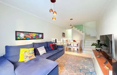 Sobrado com 3 dormitórios à venda, 144 m² por r$ 850.000,00 - vila bastos - santo andré/sp