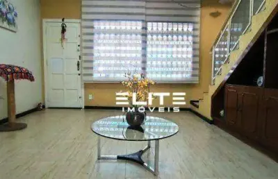 Sobrado com 2 dormitórios para alugar, 154 m² por r$ 6.159,78/mês - jardim - santo andré/sp