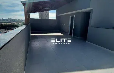 Cobertura com 2 dormitórios à venda, 93 m² por r$ 570.000,00 - utinga - santo andré/sp