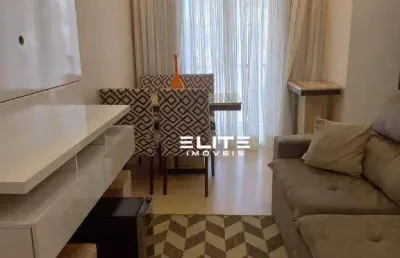 Apartamento com 2 dormitórios para alugar, 54 m² por r$ 3.128,45/mês - vila guiomar - santo andré/sp