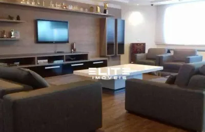 Apartamento com 4 dormitórios para alugar, 324 m² por r$ 20.622,46/mês - jardim - santo andré/sp