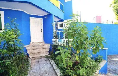 Sobrado com 4 dormitórios para alugar, 250 m² por r$ 6.449,58/mês - vila léa - santo andré/sp