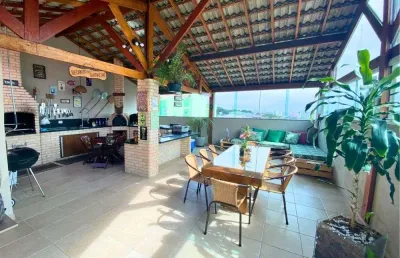 Cobertura com 3 dormitórios à venda, 140 m² por r$ 699.000,00 - vila alzira - santo andré/sp