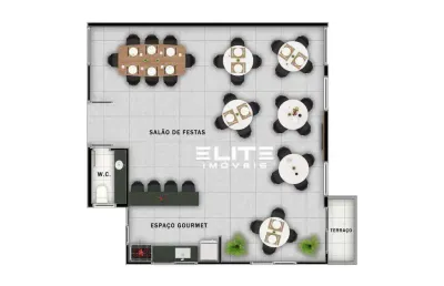Cobertura com 2 dormitórios à venda, 101 m²  - jardim - santo andré/sp