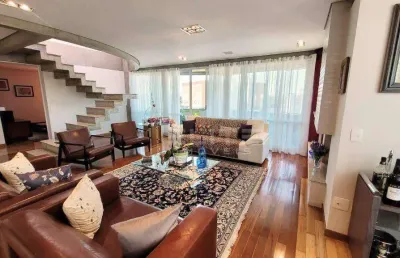 Cobertura com 3 dormitórios à venda, 412 m² por r$ 3.500.000,00 - jardim - santo andré/sp