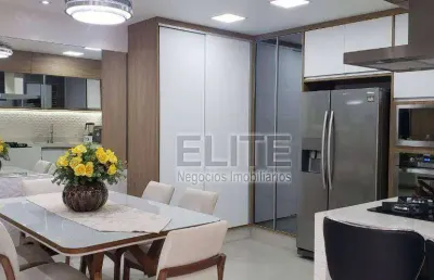 Sobrado com 3 dormitórios à venda, 132 m² por r$ 890.000,00 - vila pires - santo andré/sp
