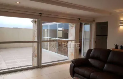 Cobertura com 3 dormitórios à venda, 196 m² por r$ 1.200.000,00 - jardim bela vista - santo andré/sp