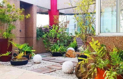 Cobertura com 3 dormitórios para alugar, 414 m² por r$ 22.643,41/mês - jardim - santo andré/sp