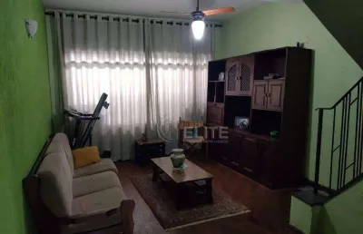Sobrado com 3 dormitórios à venda, 167 m² - centro - santo andré/sp