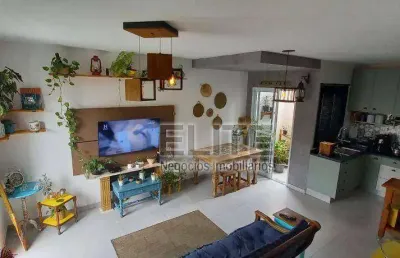 Sobrado com 2 dormitórios à venda, 150 m² por r$ 750.000,00 - vila assunção - santo andré/sp