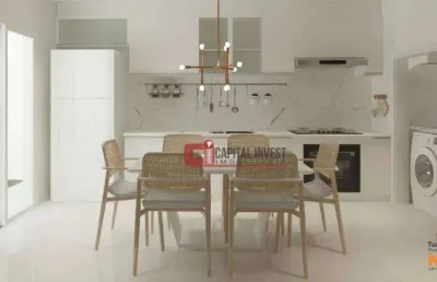 Casa com 2 dormitórios à venda, 88 m² por r$ 455.000,00 - reserva da barra - jaguariúna/sp