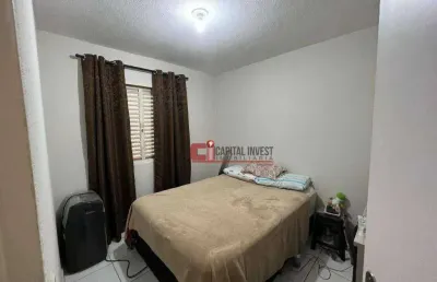 Apartamento com 2 dormitórios à venda, 46 m² por r$ 165.000 - recreio primavera - jaguariúna/sp