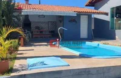 Chácara  3 dormitórios à venda, 1000 m² por r$ 960.000 - parque ana helena - jaguariúna/sp