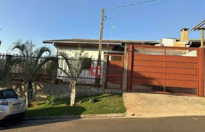 Casa com 3 dormitórios à venda, 180 m² por r$ 650.000,00 - loteamento residencial vila primavera - jaguariúna/sp