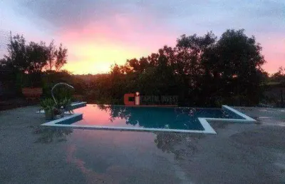Chácara com 2 dormitórios à venda, 1100 m² por r$ 650.000,00 - bom jardim - jaguariúna/sp