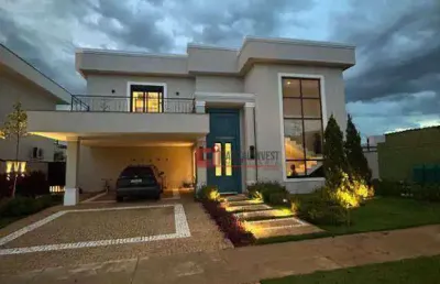 Casa com 4 dormitórios à venda, 360 m² por r$ 3.400.000 - residencial bosque camanducaia - jaguariúna/sp