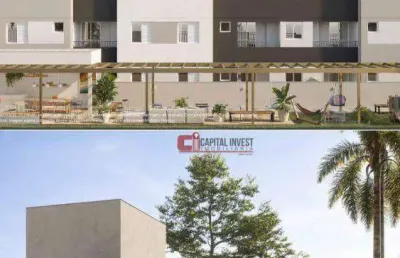 Apartamento com 2 dormitórios à venda, 47 m² por r$ 430.000 - parque rural fazenda santa cândida - campinas/sp