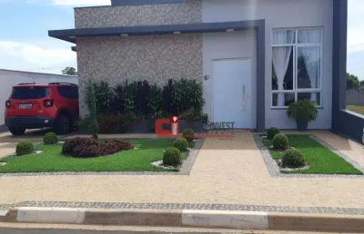 Excelente casa à venda, 3 dormitórios, em condomínio fechado por r$ 600.000