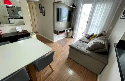 Apartamento à venda com 48 m² reformado, 2 dormitórios, no condomínio único mogi, na vila mogilar em mogi das cruzes-sp