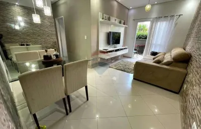 Apartamento para venda com 100,00m² com 3 dormitórios sendo 1 suíte com 2 vagas, no condomínio spazio d´ itália, no mogi moderno em mogi das cruzes-sp