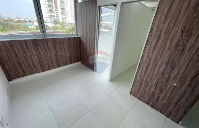 Sala comercial mobiliada para locação com 35,67m², no patteo mogilar, na vila mogilar - mogi das cruzes/ sp