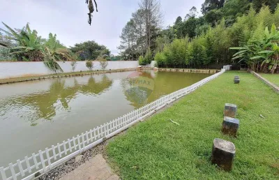Chácara - área com piscina à venda em suzano com 4000m²