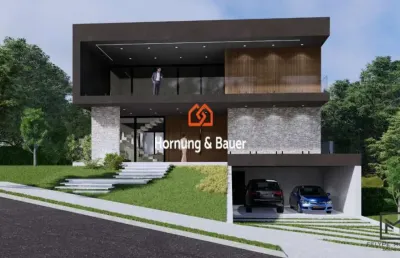 Casa no condomínio horizon clube residencial em estância velha