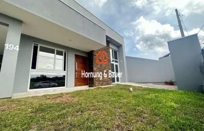 Excelente casa plana no bairro lira em  estância velha