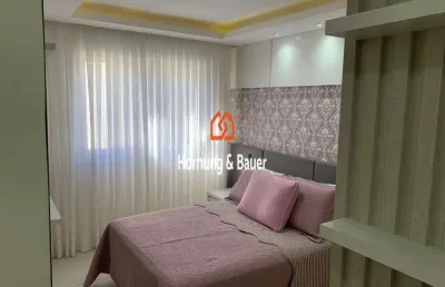 Excelente apartamento de 2 dormitórios mobiliado no bairro rincão em novo hamburgo