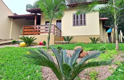 Casa com 2 dormitórios à venda no bairro vista alegre em ivoti/rs.
