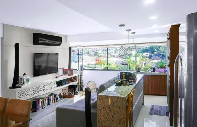 Apartamento à venda em novo hamburgo no residencial goitacaz no bairro ideal