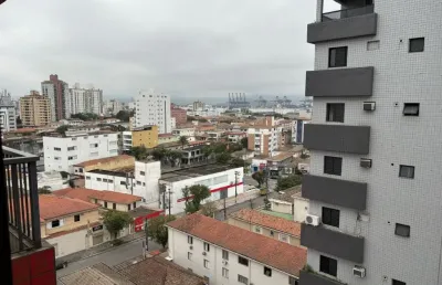 Santos apartamento - aparecida com 131,45 m2 de área util