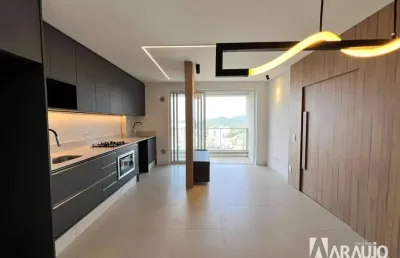 Apartamento com 2 dormitórios para alugar na  praia brava - itajaí