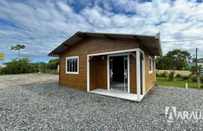 Casa com 2 dormitórios para alugar, 50 m² por r$ 5.064,45/mês - machados - navegantes/sc