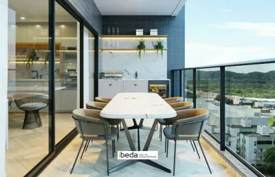 Ibeda - duo capim macio. apartamento 133m2 sala, cozinha 3 suítes, wc serviço 2v