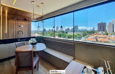 Ibeda - anita malfatti apartamento em lagoa nova  3 quartos (2 suíte), gourmet