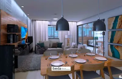Ibeda -  jorge amado, lagoa nova, 165m2 apto 3 suites + dormitório, area gourmet