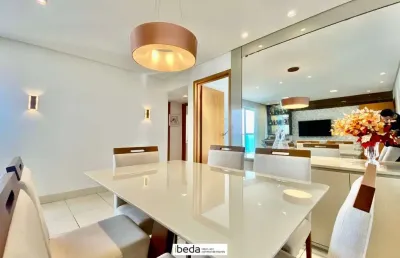 Ibeda - palazzo cristal apartamento sala, 3 quartos, sendo 1 suíte 2 vagas.