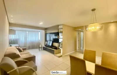 Ibeda - torres do tirol apartamento sala, 3 quartos (1suíte) planejados 2 vagas,