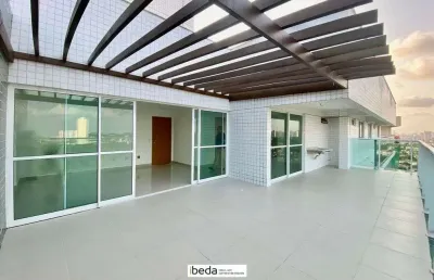 Ibeda - cobertura à venda natal/rn, sala ampla, 3 suítes, cozinha, lazer, 202m2