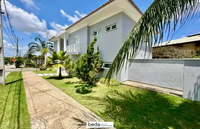 Casa no condomínio bosque dos poetas 3 suites, sala ampla, 3 vagas, esquina.