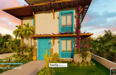 Ibeda- vela santo cristo casa à venda em são miguel do gostoso, 3 suítes, 188m2