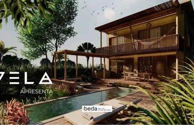 Ibeda - vela santo cristo  casa à venda em miguel do gostoso, 3 suítes 193m²