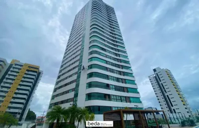 Ibeda - apartamento 4 suítes tirol com 186m2 alto padrão, moura dubeux, nascente