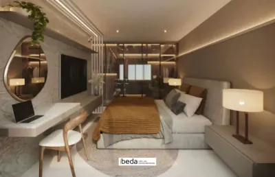 Ibeda - gemini apartamento em lagoa nova. sala, cozinha, 3 suítes, lavabo 128m2