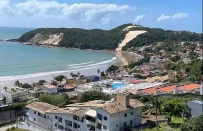 Ibeda - maximum flat ponta negra sala, 2 quartos (1 suíte) vista para o mar,