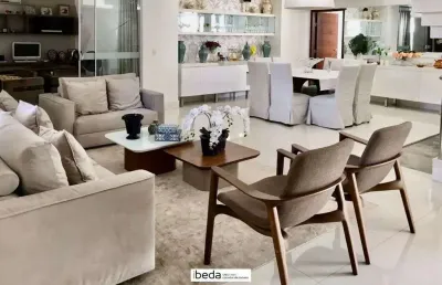 Ibeda - casa condomínio natal west side boulevard, 4 suites, closet, hidro 450m²