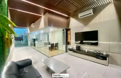 Ibeda - casa a venda condomínio west park boulevard, 5 suítes, 3 salas, 4 vagas.